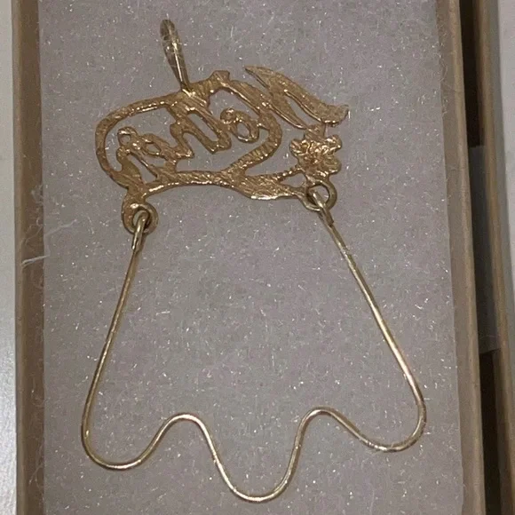 Vintage 14K Mother charm holder pendant - Picture 2 of 7